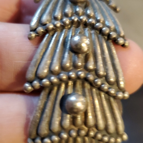 Los Castillo Mexican silver Cuff Bracelet ~ Taxco - Picture 4 of 6